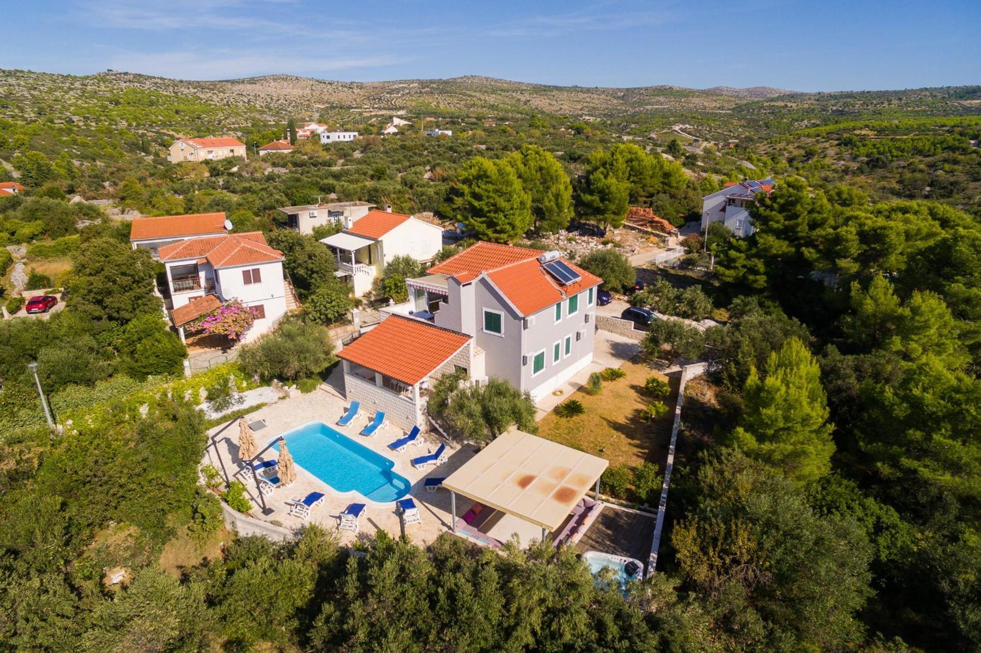 Villa Decima Milna (Brac) Exterior foto