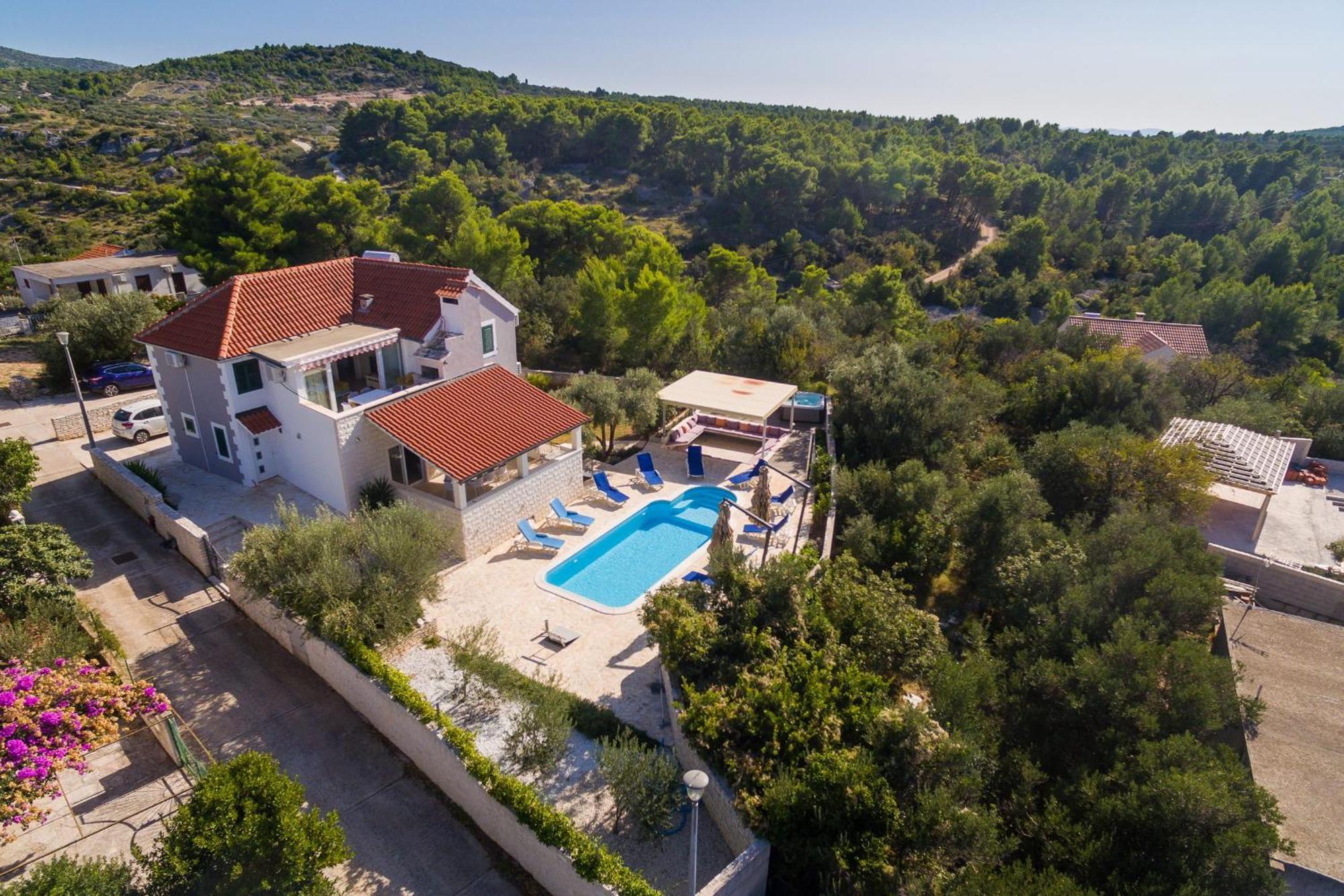Villa Decima Milna (Brac) Exterior foto